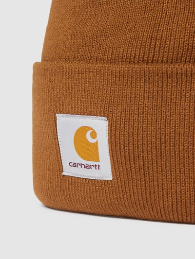 Carhartt Work In Progress Beanie mit Label-Stitching Modell 'ACRYLIC' Camel 2