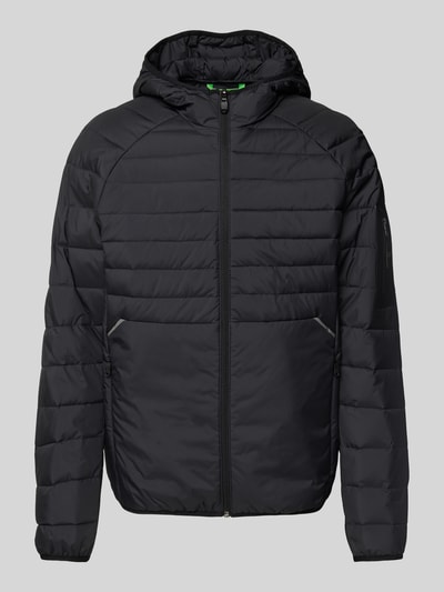 BOSS Green Regular Fit Steppjacke mit Reißverschlusstaschen Modell 'URBANEX' Dunkelblau 2