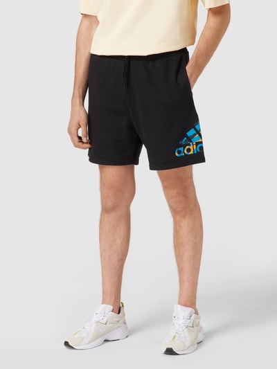 ADIDAS SPORTSWEAR Sweatshorts mit Label-Print Black 4