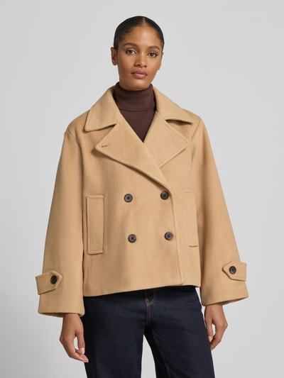 Apricot Jacke mit Reverskragen Camel 4