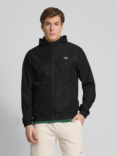 Lacoste Trainingsjacke mit Kapuze Black 4