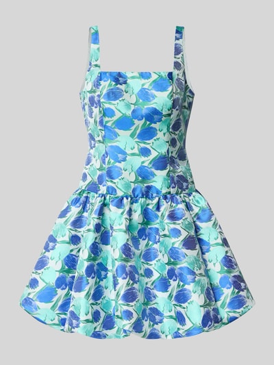 Adrianna Papell Cocktailjurk met vierkante hals Blauw - 2