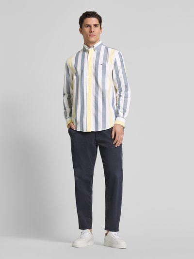 Tommy Hilfiger Relaxed fit vrijetijdsoverhemd van puur katoen Wit - 1