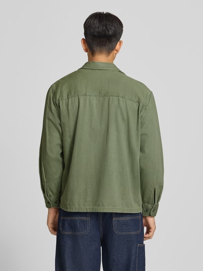 Levi's® Loose Fit Jeanshemd aus reiner Baumwolle Khaki 5