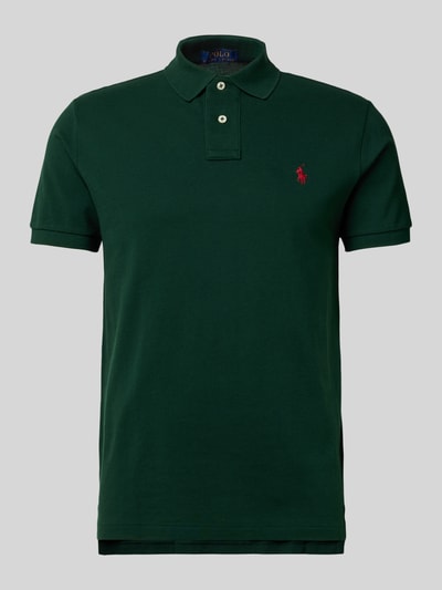 Polo Ralph Lauren Koszulka polo o kroju slim fit z wyhaftowanym logo Zielony 2