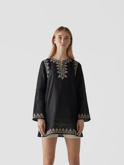 Tory Burch Tunika mit Häkel-Details Black 4