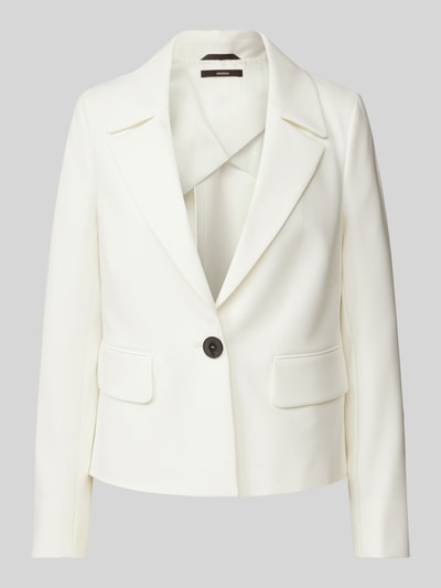 Windsor Blazer mit Viskose-Anteil und Reverskragen Offwhite 2