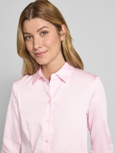 Christian Berg Woman Overhemdblouse met knoopsluiting Lichtroze - 3