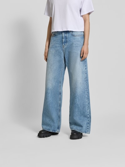 Diesel Relaxed Fit Jeans mit Kontrastnähten Jeansblau 4