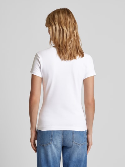 Daydream T-Shirt mit Strasssteinbesatz Weiss 5