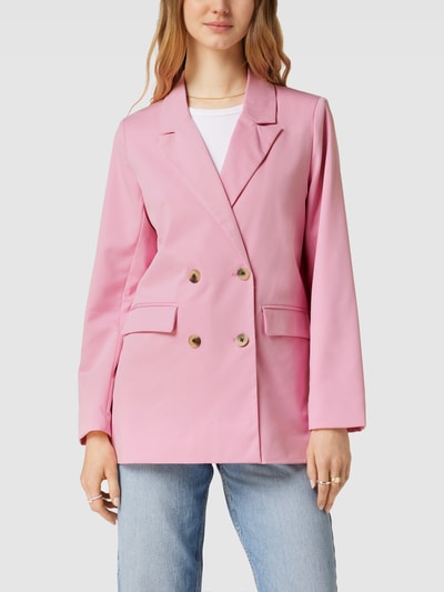 Pieces Blazer mit Reverskragen Rosa 4