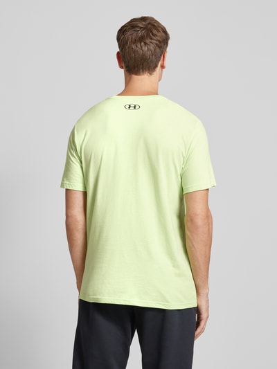 Under Armour T-Shirt mit Label-Print Modell 'SPORTSTYLE' Apfel 5