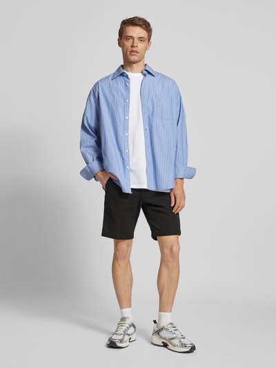 Jack & Jones Korte regular fit chino met riem, model 'MARCO FRANCO' Zwart - 1