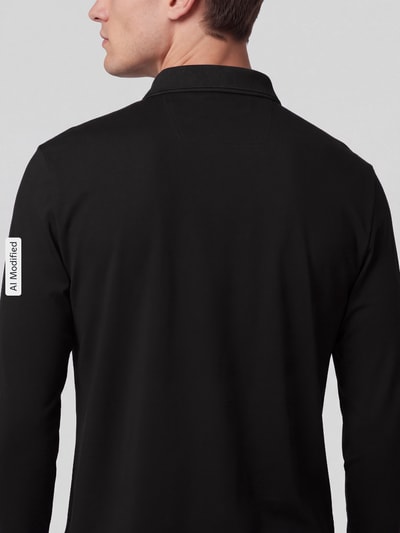 BOSS Green Poloshirt mit Logo-Patch Modell 'Pirol' Black 3
