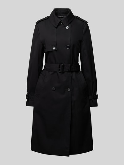 Mango Trenchcoat mit Gürtel Modell 'POLANA' Black 2