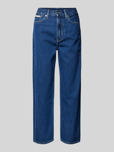 Calvin Klein Jeans Loose fit jeans in 5-pocketmodel, model 'BARREL' Marineblauw - 2