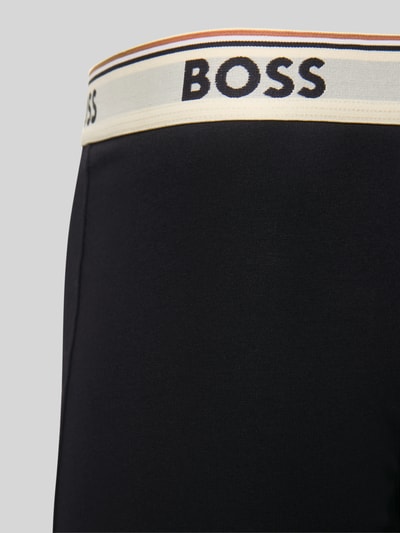 BOSS Slim Fit Boxersorts aus Baumwoll-Mix im 3er-Pack Modell 'POWER' Hellgrau 2