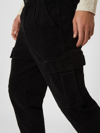 Only & Sons Cropped Cargohose aus Cord Modell 'Dew' Black 3
