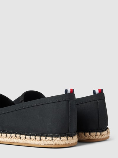 Tommy Hilfiger Espadrilles met labelstitching model BASIC TOMMY in zwart online kopen P C