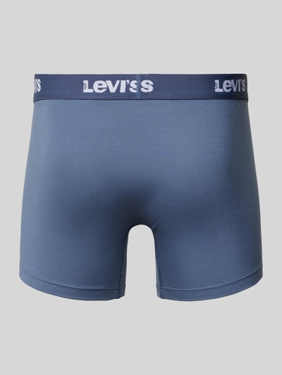 Levi's® Trunks mit Label-Bund Modell 'BACK IN SESSION' im 2er-Pack Marine 3