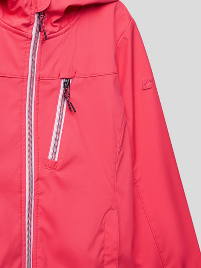 Killtec Jacke mit Reißverschlusstaschen Modell 'KOS' Pink 2