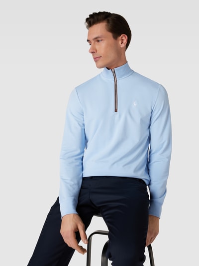 Polo Ralph Lauren Strickpullover mit Logo-Stitching Blau 3