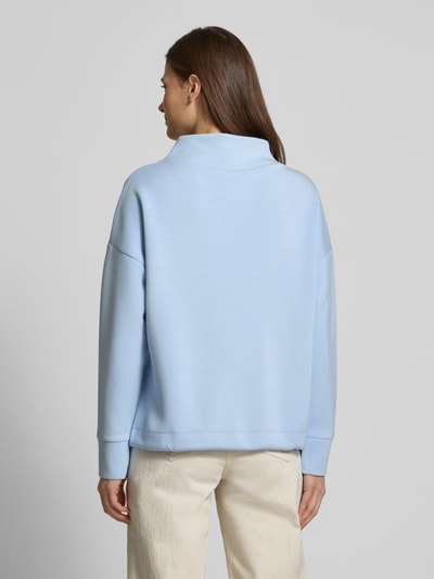 Christian Berg Woman Sweatshirt mit Turtleneck Bleu 5