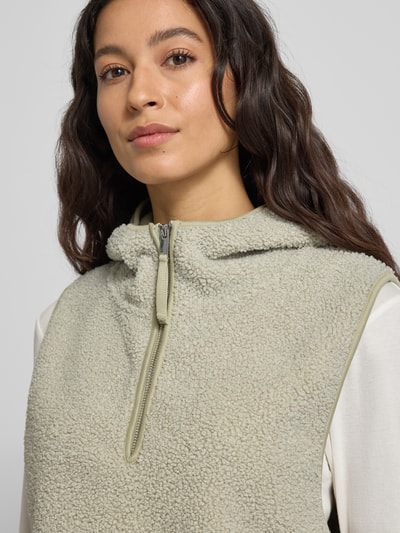 OPUS Sweatshirt met capuchon, model 'Akapu' Rietgroen - 3