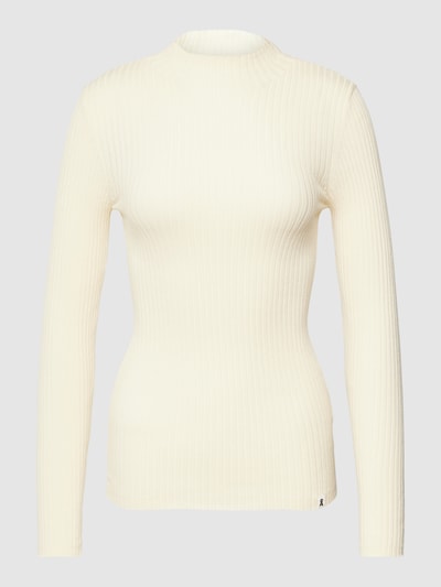 Armedangels Strickpullover mit Ripp-Optik Modell 'ALAANIA' Offwhite 2