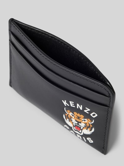 Kenzo Portemonnaie mit Label-Print Black 3