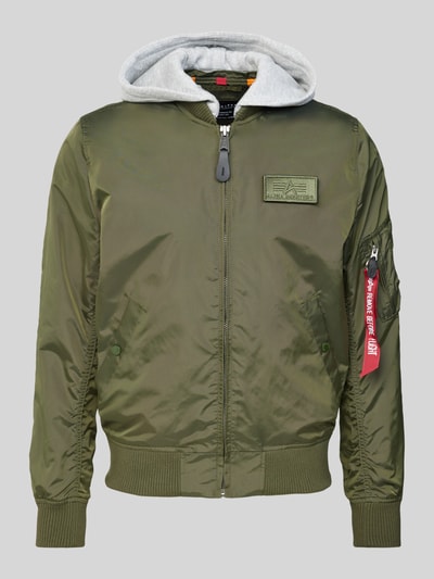 Alpha Industries Kurtka z naszywką z logo Oliwkowy 1