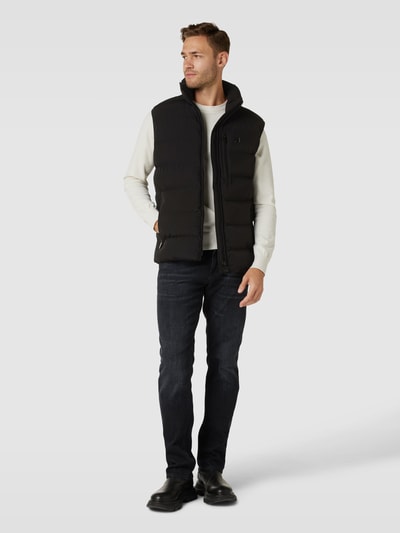 Wellensteyn Steppweste mit Label-Applikation Black 1