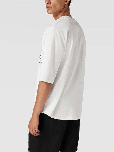 off white t shirt oversized