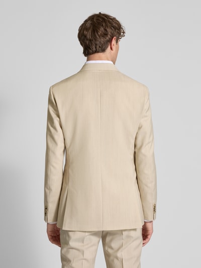 Tiger of Sweden Slim Fit 2-Knopf-Sakko mit Pattentaschen Modell 'Justin' Sand 5