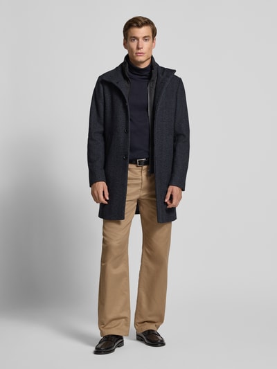 Matinique Regular Fit Mantel mit Woll-Anteil Modell 'Harvey' Anthrazit 1