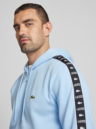 Lacoste Bluza rozpinana z kapturem Jasnoniebieski 3