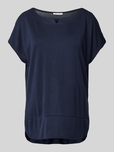 Tom Tailor T-shirt in een effen design Marineblauw - 2