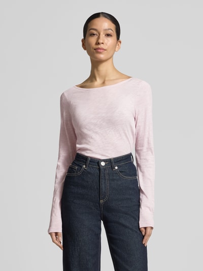Marc O'Polo Regular fit shirt met lange mouwen van puur katoen Lichtroze - 4
