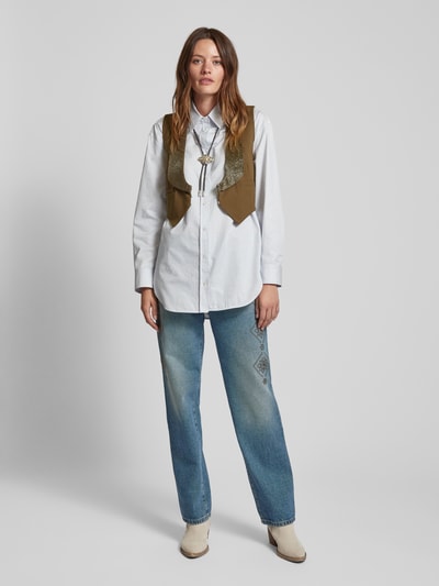 Weekend Max Mara Jeans met siersteentjes Blauw - 1