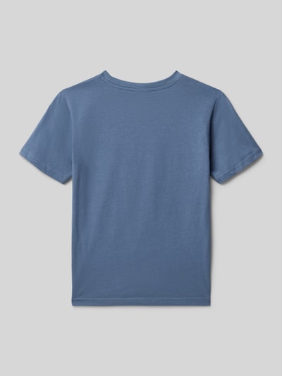 Only & Sons Regular fit T-shirt van puur katoen Blauw - 3