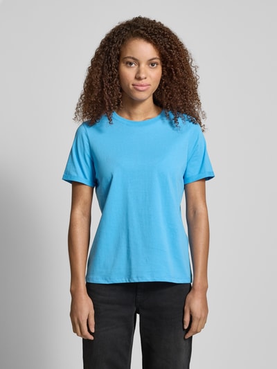 Pieces Regular Fit T-Shirt aus reiner Baumwolle Modell 'RIA' Ocean 4