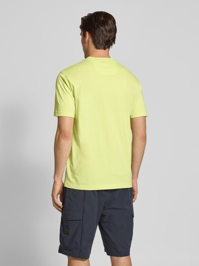 BOSS Green Regular Fit T-Shirt aus reiner Baumwolle Modell 'ICONIC ZONE' Hellgruen 5