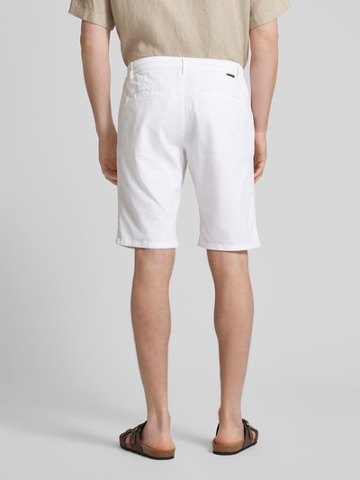 Tom Tailor Shorts mit Strukturmuster Weiss 5