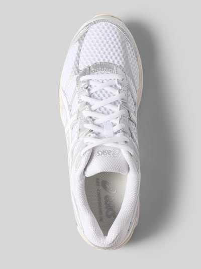 Produktfoto, Sneaker mit Schnürung Modell 'GT-2160' von ASICS, weißes Mesh, Label-Detail, profilierte Sohle, runde Spitze, Herren Sneaker