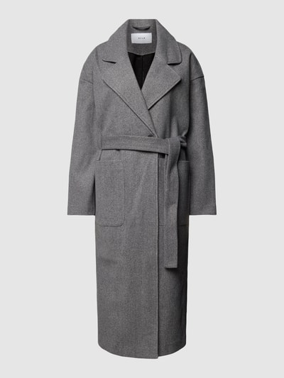 Vila Trenchcoat met tailleriem, model 'VIPOKA' Middengrijs gemêleerd - 2