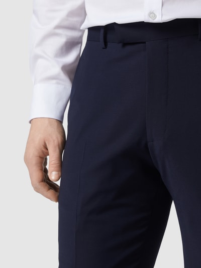 MCNEAL Zakelijke broek met geweven structuur Marineblauw - 3