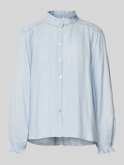 Bash Bluse mit Stehkragen Modell 'TABBIE' Hellblau 2