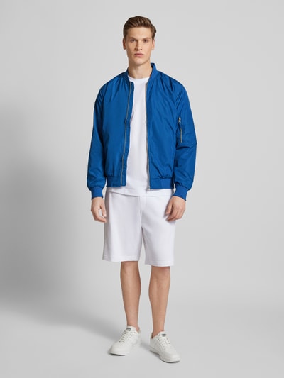 Blend Blouson mit Paspeltaschen Marine 1