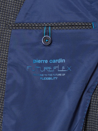 Pierre Cardin Regular fit 2-knoops colbert met stretch, model 'Manel' - 'Futureflex' Marineblauw - 6