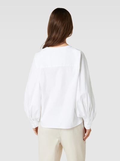 MOS MOSH Blusenshirt mit Tunikakragen Modell 'Yen' Offwhite 5